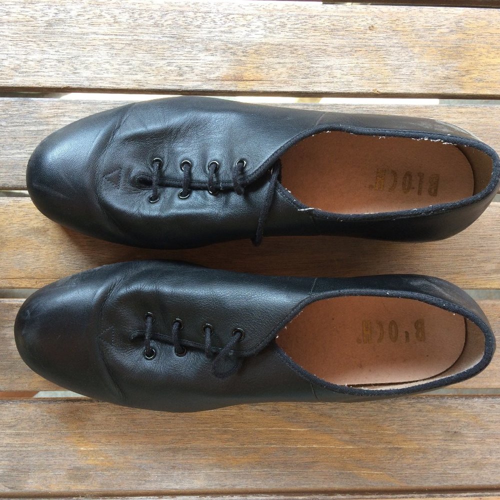 Men's Bloch leather jazz tap shoes S0301M